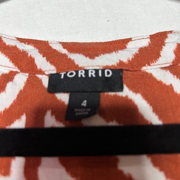 Torrid Harper Rayon Slub Pullover Sleeveless Top size 4X - Picture 4 of 9